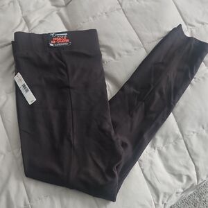 New Directions Miracle Ab-Shaper Leggings - Black